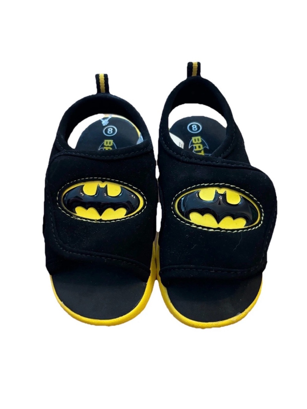 Batman Little Boys Velcro Sandals -